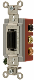 Industrial Grade Locking Toggle Switch, 20A 120/277V AC, DPDT