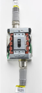 Circuit-Lock NEMA 1 Enclosure Toggle Switch Disconnect 30A 600V