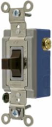 Industrial Grade Momentary Toggle Switch, 15A 120/277V AC, 4.06 Inch