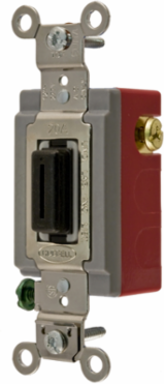 Locking Switch, SPDT, 20A 120/277V AC, 4.06 x 1.31 x 1.89 Inch