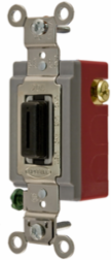 Locking Switch, SPDT, 20A 120/277V AC, 4.06 x 1.31 x 1.89 Inch