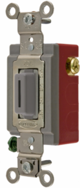 Locking Momentary Switch, SPDT, 20A 120-277 VAC, 4.06 Inch