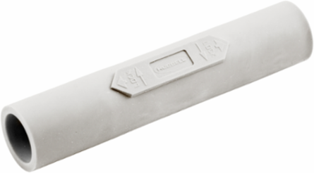 150 Amp Double Male Coupler, 1-Pole, 6 Inch Width, White