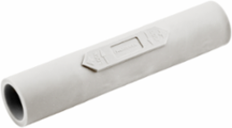 150 Amp Double Male Coupler, 1-Pole, 6 Inch Width, White