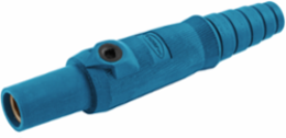 Single Pole Female Plug, 150 Amp, 600V AC, Blue, 2.1 Inch Width