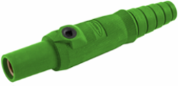 Female Plug 150 Amp, Indoor Use, Green, 1-Pole, 600V AC/DC