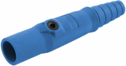Single Pole Male Plug - 150 Amp, 600V, Blue, 1.060 Inch Width