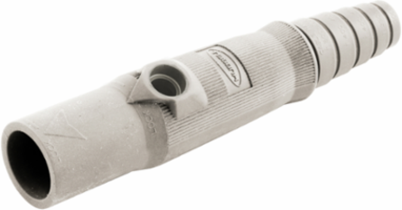 Replacement Male Plug Body, 150 Amp Series, 0.750 Inch Width, White