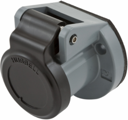 Weatherproof Cover, 150 Amp, 6 Inch Width, Black