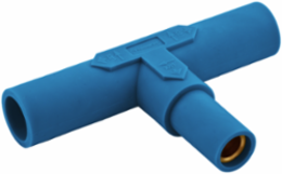 Single Pole Paralleling Tee, 150 Amp, 4.4 Inch Width, Blue