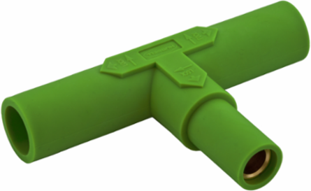 150 Amp Green Single Pole Paralleling Tee, 1-Pole, 600V AC/DC