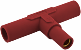 Red Paralleling Tee, 150 Amp, 600V AC/DC, 2.600 Inch Width