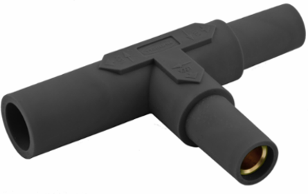Tapping Tee, 150 Amp Series, Black, 1-Pole, 2.690 Inch Width