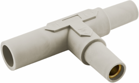 Single Pole Tapping Tee, 150 Amp, White, 1-Pole, 600V AC/DC, 2.700 Inch Width