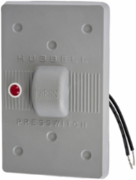 Weatherproof Cover Switch, 1-Gang, 15A/20A, Gray