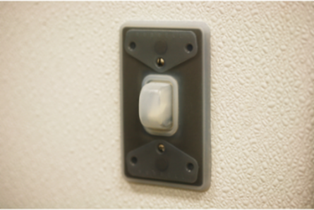 Weatherproof Wallplate 1-Gang Silicone Cover, Clear, UL Listed