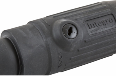 High Ampacity Products, Single Pole,Series 18, Female Plug, 300A 600V AC/DC Max, Black