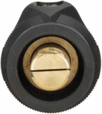 High Ampacity Products, Single Pole,Series 18, Male Plug, 400A 600V AC/DC Max, Black