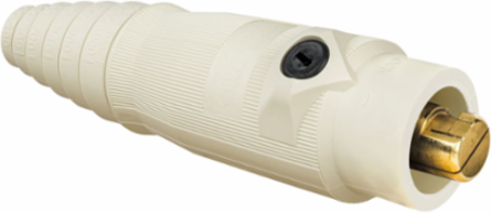 High Ampacity Single Pole Male Plug 400A 600V AC/DC 2.7 Inch Width