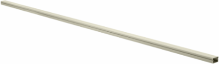 Metal Raceway 5 ft Base/Cover, Steel, Ivory, NEMA 1 Rating