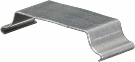 Metal Raceway Wire Clip - 4 Inch, Steel, Scratch Resistant Finish
