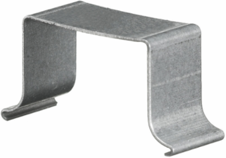 Metal Raceway Wire Clip, 2 Inch Width, Steel, Up to 600V AC