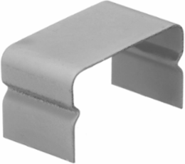 Metal Raceway Cover Clip, 1.750 Inch, Steel, Scratch Resistant Finish