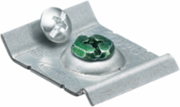 Metal Raceway Ground Clip for HBL2000 Series, Steel, 2.100 Inch Width