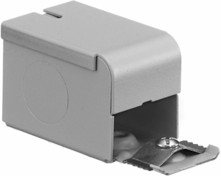 Metal Raceway Entrance Fitting 1.580 Inch Gray, Steel, 600V AC
