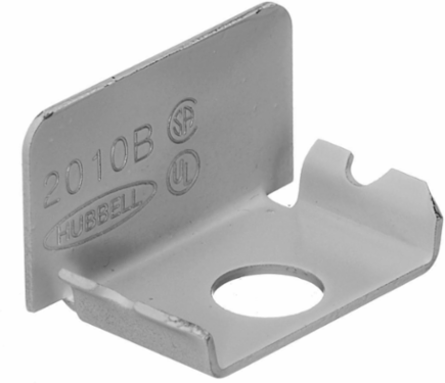 Metal Raceway End Cap, 1 Inch Width, Gray, Steel, For Use Up to 600V AC