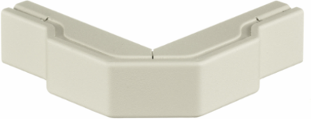 Metal Raceway Left/Right External Elbow 7 Inch Ivory, Steel, 1-1/2 Inch Bend Radius