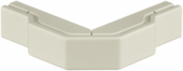 Metal Raceway Left/Right External Elbow 7 Inch Ivory, Steel, 1-1/2 Inch Bend Radius