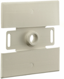 Metal Raceway Flat Plate Adapter, 4.500 Inch Width, For Use Up To 600V AC
