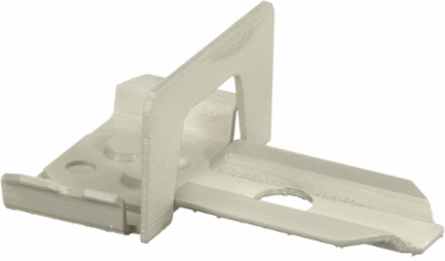 Metal Raceway End Reducing Connector, 3.5 Inch Wide, Steel, Up to 600V AC