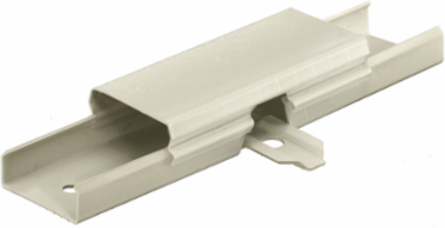 Metal Raceway Side Reducing Connector, Ivory, 5 Inch Width, Steel Material