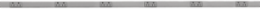Metal PlugTrak 15A 2 Circuit 6 Receptacles 6 ft Gray