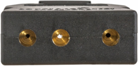 20A Female Inline Stage Pin Device, Double Set Screw, 125V