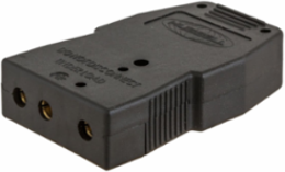 20A Female Inline Stage Pin Device, Double Set Screw, 125V