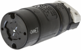 Hubbellock Female Connector Body, 30A 600V AC, 3-Pole 4-Wire, Nylon, 6 Inch
