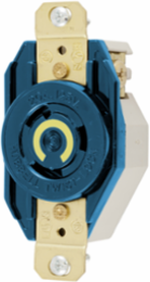 Industrial Twist-Lock Flush Receptacle 20A 125V 2-Pole 3-Wire