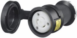 Watertight Twist-Lock Female Connector, 20A 125V, 2-Pole 3-Wire, L5-20R
