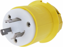 Locking Plug L5-20P, 20A 125V, 2-Pole, 3-Wire, Corrosion Resistant