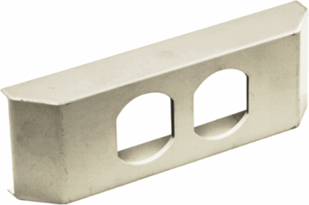 Metal Raceway Duplex 106 Frame Adapter, 6 Inch Width, Steel Material