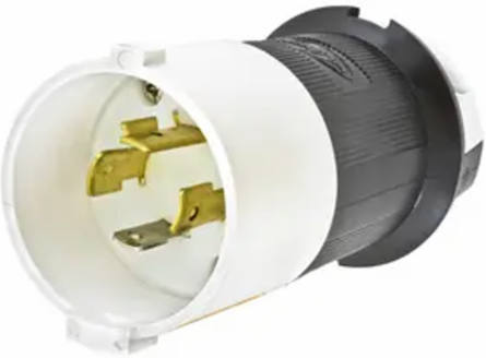 EdgeConnect™ Twist-Lock® Male Insulgrip® Plug 20A 125/250V AC 4-Pole