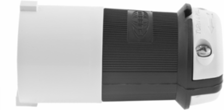 Twist-Lock Safety-Shroud Male Plug 20A 3-Phase 480V AC, NEMA L16-20P