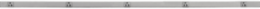 PlugTrak Tamper Resistant 20A 5FT Gray Steel, 5 Receptacles, 4 Inch Width