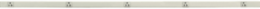 PlugTrak Tamper Resistant 20A 5FT Steel Raceway, 5 Receptacles, Ivory Color