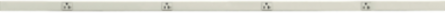 Metal PlugTrak 6' Length, 20A 125V, 4 Receptacles, Ivory