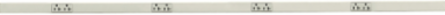 Metal PlugTrak, 20A 125V, 4 Receptacles, 6 Ft Length, Ivory