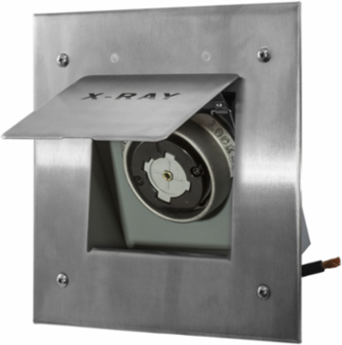Hubbellock Mobile X-Ray Receptacle 50A 250V 2-Pole 3-Wire Grounding
